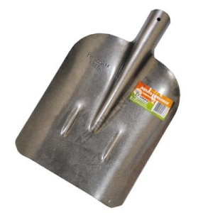Лопата совковая (рельсовая сталь) с ребрами жесткости  (ТМ УС)
