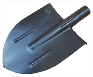 Лопата штыковая (рельсовая сталь) с ребрами жесткости  (Магнитогорск)