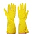 Перчатки VETTA резиновые желтые размер S